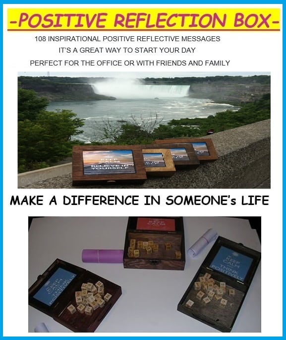 Boîte de réflexions positives